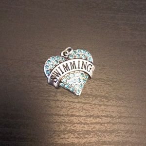 Swimming Charm for necklace